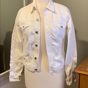 White Denim jacket